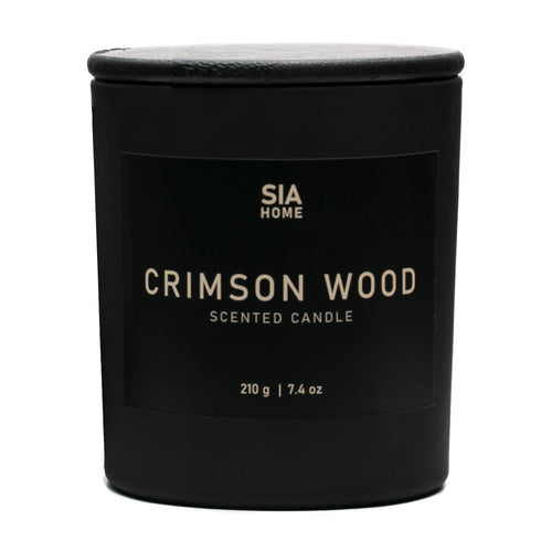 Crimson Wood Scented Candle