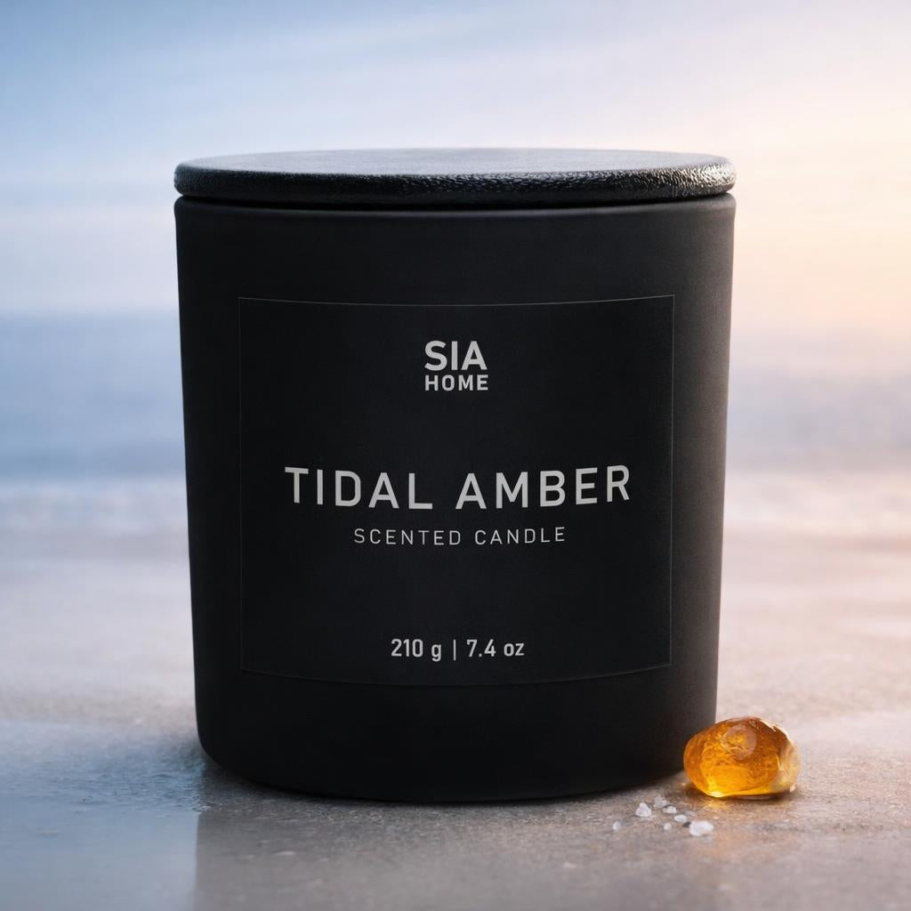 Tidal Amber Scented Candle